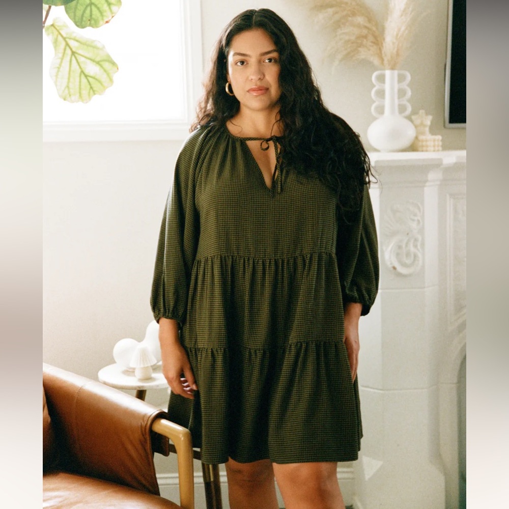 WHIMSY&ROW PHOENIX GINGHAM DRESS